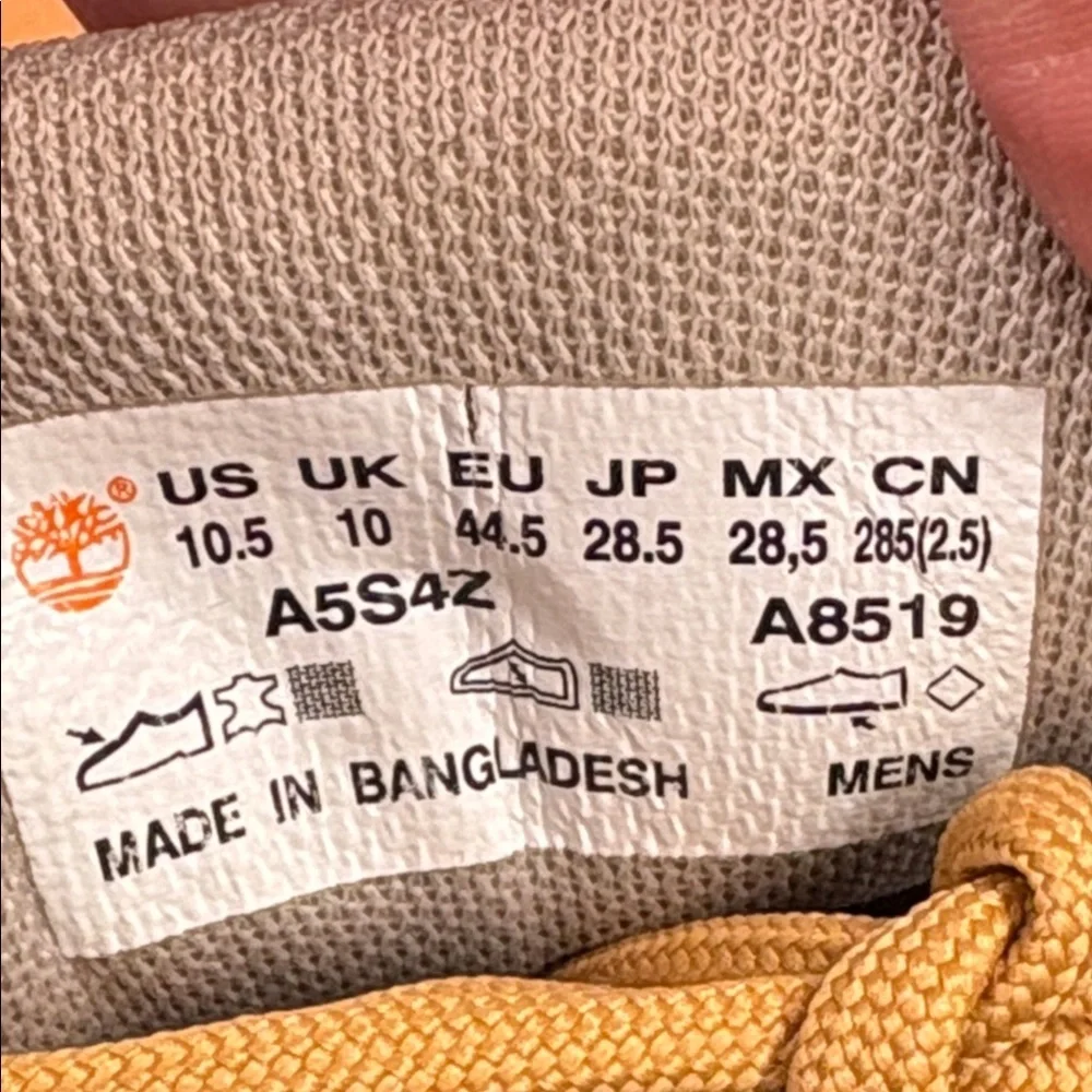 TIMBERLAND Baskets Seneca Bay Chukka A5S4Z Wheat Nubuck Size 10.5